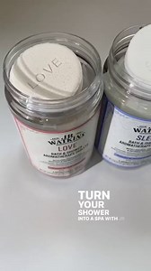 J.R. Watkins Sleep Bath & Shower Aromatherapy Tablets, Monoi & Sandalwood Shower Steamers, 5.6 oz