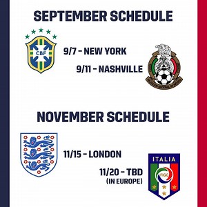 64K views · 828 reactions | One of the toughest #USMNT schedules ever:  vs. gbeng  coming this fall. | U.S. Soccer | Facebook