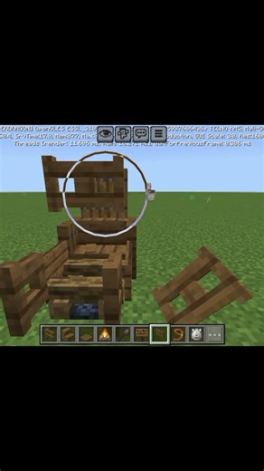 How to build christmas snow sled in minecraft #minecraft #viral #shortfeed #gaming video