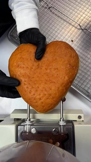Ultimate Kinder Bueno Heart Mega Doughnut for Valentine's Day