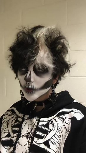 Skeleton Halloween Makeup Tutorial