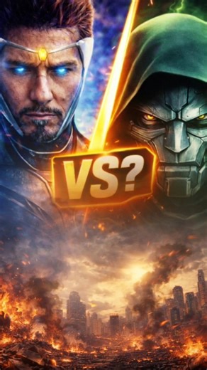 Iron Man vs Doctor Doom! 🔥 RDJ Leaked IT? #shorts #marvel #drdoom #ironman
