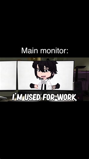 The Main Computer Monitor VS The Second 😂 #comedyskit #sketchcomedy #comedyskits #humor