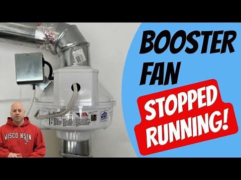 Fantech Dryer Booster Fan Repair and Installation