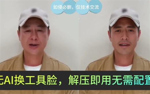 解压即用！AI换脸软件一键运行，支持图片/视频换脸【windows&mac】&【附下载地址及完整教程】|roop安装|roop换脸|roop换脸为什么不像