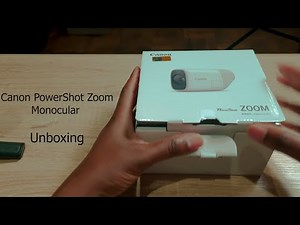 Canon Powershoot Zoom Monocular Unboxing