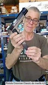 Crosman Classic spring-powered .177 pistol #acerosdehispania