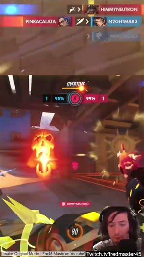 INSANE Cass 4k CLUTCH!!! I'M HIM!! O_O #overwatch #insane #aim #cassidy