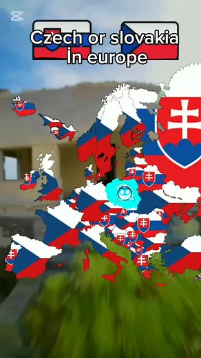 Czech or slovakia ın Europe #map #mapper #mapping #geography #czech #slovakia #prag #slavic