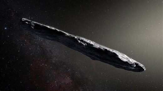 This 800-meter object came from another star system - then left just as fast