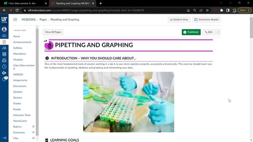 Excel tutorial: graphing pipetting data