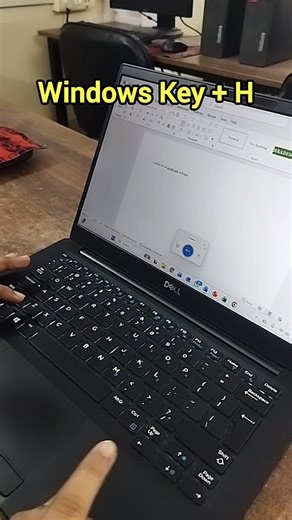 Shahin Computer Class Berral market branch | ⌨️ Typing karna ho gaya aur bhi easy! Bas dabaiye 👉 Windows Key + H 🎤 Aur bolo… typing automatic ho jayegi 😍 Aaj hi join kare shahin... | Instagram