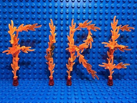 How to Connect Lego Fire Pieces