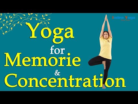 9 Yoga exercises for Memory & Concentration | How to reduce Stress & Improve concentration | Mysore