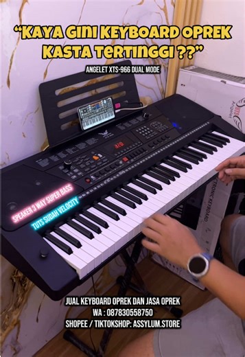 Keyboard oprek ANGELET xts-966#rayapenuhrasa #hadroh #keyboardoprekan #piano #xts