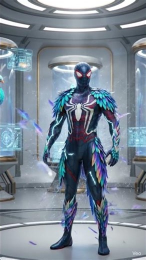 Spider-Man VIP Lab Power 😱 | Bird Touch Transformation | Cinematic AI