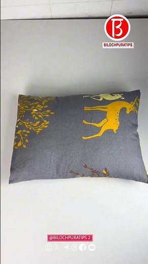 Pillowcase pillow simple recipe