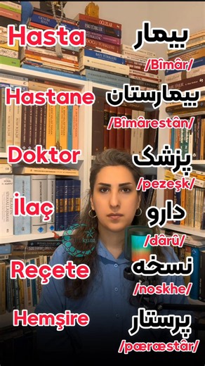 Essential Vocabulary for Patients in Persian | Learn in 1 Minute! #learnpersian