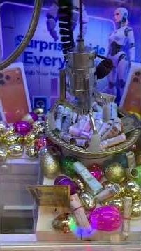 Mystery Treasure Claw Machine - Day 19 #clawmachine #arcade #prize