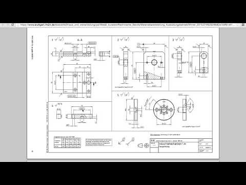 Abschlussprüfung Teil 2 | IHK Berufe | Winter 2015/2016 | Industriemechaniker
