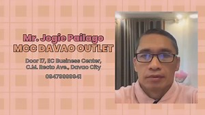 6.7K views · 60 reactions | Come and join with Mr. Jogie Pailago of MCC Davao Outlet in celebrating MCC Prime Lifetsyle's 4th Anniversary on July 6, 10AM at Doc Chanie and MCC Prime Lifestyle Page. MCC Davao Outlet Door 17 EC Business Center CM Recto Ave Davao City Contact# 0947- 999 9941 | MCC Prime Lifestyle | Facebook