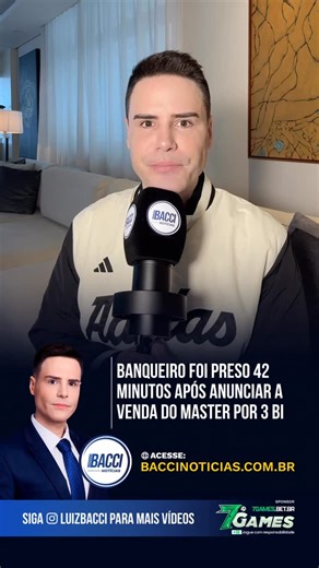 Luiz Bacci on Instagram: "A novela do Banco Master, que já havia capturado os holofotes, parece estar apenas começando a se desenrolar. Acompanhe o comentário de Luiz Bacci. Na última terça-feira (30), depoimentos cruciais foram colhidos, envolvendo figuras proeminentes como Daniel Vorcaro, controlador do Banco Master; Paulo Henrique Costa, ex-presidente do BRB; e Ailton de Aquino, diretor do Banco Central. Em uma conversa exclusiva com uma fonte que teve acesso ao depoimento de Vorcaro à Políci