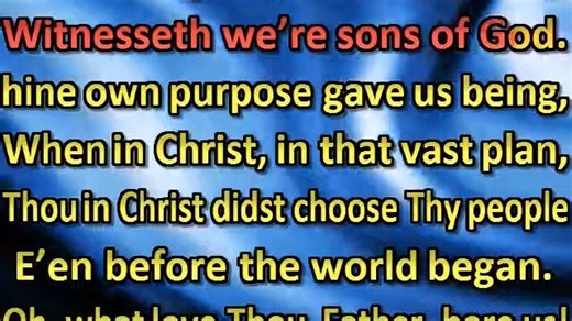 Hymn45-D38 Abba, Father! we adore Thee