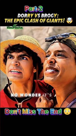 Dorry Vs Brogy: The Epic Clash of Giants! 🤯 #onepieceliveaction #filmivibefun #luffy