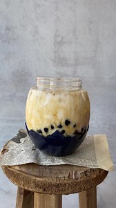 2.8M views · 29K reactions | brown sugar boba egg drink 溜 #boba #bubbletea | Between Spoonfuls | Facebook