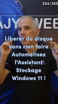 Free Up Disk Space Automatically: Automate Windows 11 Storage Sense! 🧹💻 (284/365)