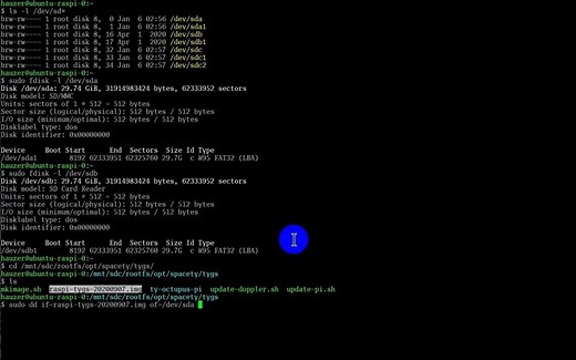 在 Linux 中用 dd 命令刷写 sd 卡