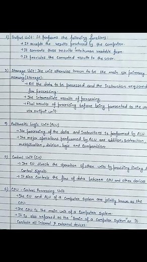 Components/Architecture | Computer System | Full video in description | #computerscience #bca
