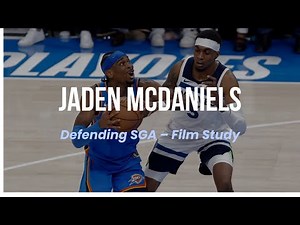 Jaden McDaniels Defensive Breakdown | NBA Playoffs 2025 Film Study