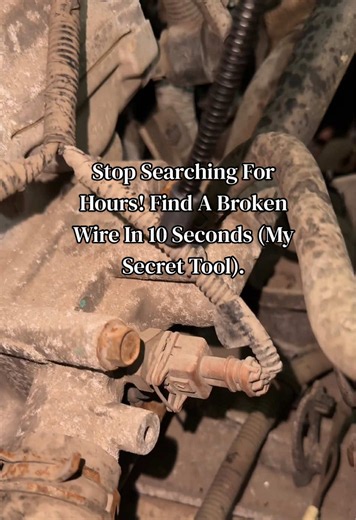 Stop Searching For Hours! Find A Broken Wire In 10 Seconds (My Secret Tool).#cartiktok #carsafety #carrepair #youneedthis #diy