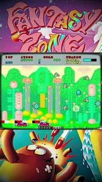Fantasy Zone Arcade #sega #fantasyzone #retrogaming #80s #arcade