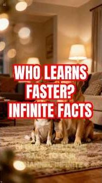 First Dog vs Second Dog — Who Learns Faster? | Infinite Facts #yourdog #dog #doglove