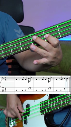 CCR - Have You Ever Seen The Rain Short Bass Tab #shorts #trending #viral