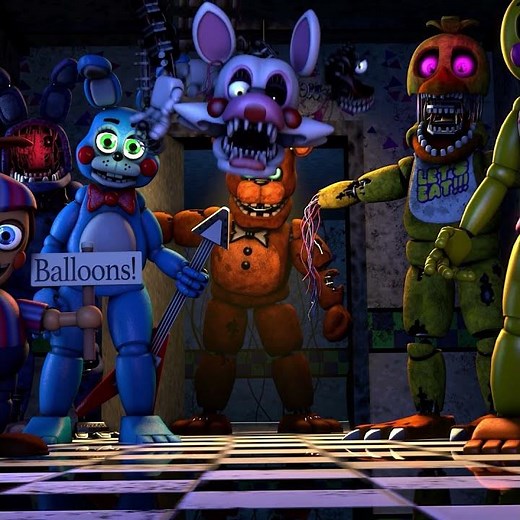 "We Are Aware" FNAF TJOC Song Animation Music Clip