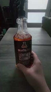 Suds lab Leather Cleaner review.
