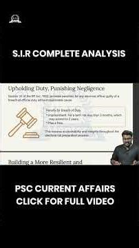 24 ലക്ഷം പേർ പുറത്തോ? 🛑 Special Intensive Revision (SIR) Latest News! | PSC Current Affairs 🎯