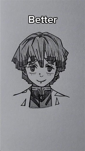 how to draw zenitsu easy, normal and better #sketch #tutorial #draw #sketchbook #desenho #zenitsu