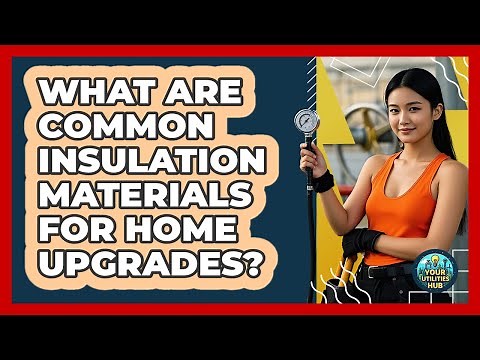 What Are Common Insulation Materials For Home Upgrades? - Your Utilities Hub