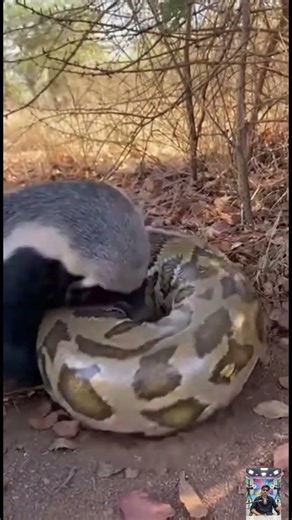 Honey Badger vs Giant Python – Brutal Real Time Survival Fight Ultra Realistic