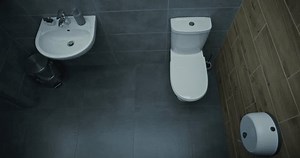 Man Entering Restroom Sitting On Toilet Stock Footage Video (100% Royalty-free) 3905277013 | Shutterstock