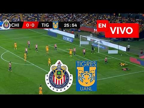 🟢 CHIVAS VS TIGRES NARRACIÓN EN VIVO / PARTIDO SIMULADO PES 2026 - LIGA MX