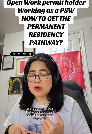 Open Work permit holder Working as a PSW HOW TO GET THE PERMANENT RESIDENCY PATHWAY?#fyp