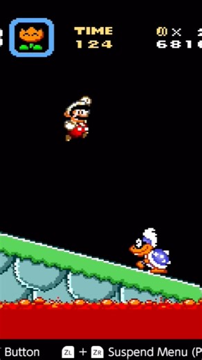 Iggy Koopa battle in Super Mario World