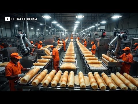 Inside Dosa Factory: 10,000 Made Daily​ | Automatic Dosa Factory: The Full Process