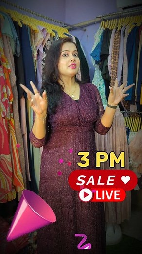 8.6K views · 65 reactions | Today's Mega Live @ 3 PM #fashion #style #modeindia #western #ethnicwear #reel | MODE India | Facebook