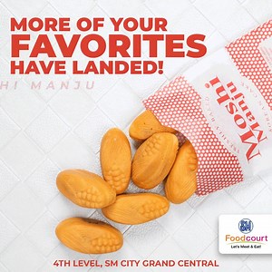 It’s snack time at #SMFoodcourt in SM City Grand Central! Yet another #SMFoodcourt favorite is now open: check out Moshi Manju’s iconic Korean mini treats today. #KainNaTayo Thank you and stay safe! 💙 For your safety, please observe our mall guidelines 👉 bit.ly/SMSafetyGuidelines! 💙 #SafeMallingAtSM #EverythingsHereAtSM | SM Foodcourt